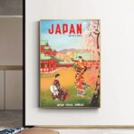 affiche vintage japan