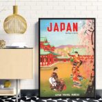 affiche vintage japan