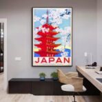 affiche vintage japan