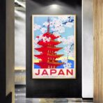 affiche vintage japan