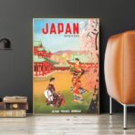affiche vintage japan