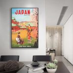 affiche vintage japan