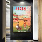 affiche vintage japan