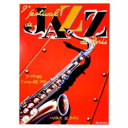 affiche vintage jazz