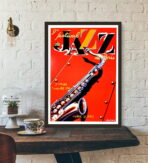 affiche vintage jazz
