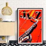 affiche vintage jazz