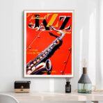 affiche vintage jazz