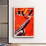 affiche vintage jazz