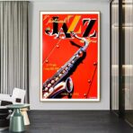 affiche vintage jazz