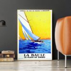 affiche vintage la baule