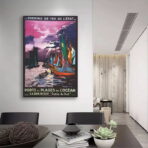affiche vintage la rochelle
