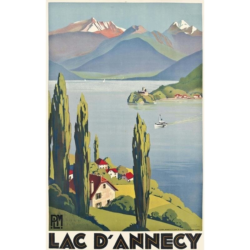 affiche-vintage-lac-dannecy_6532e995-8400-48ba-a3d2-1f4bec6f0b1e affiche vintage lac d'annecy