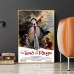 affiche vintage le seigneur des anneaux