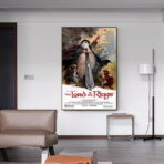 affiche vintage le seigneur des anneaux