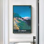 affiche vintage liban