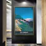affiche vintage liban