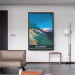 affiche vintage liban