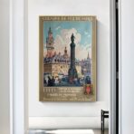 affiche vintage lille