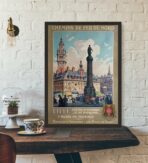 affiche vintage lille