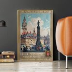 affiche vintage lille