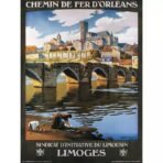 affiche vintage limoges