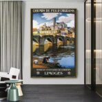 affiche vintage limoges