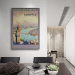 affiche vintage londres