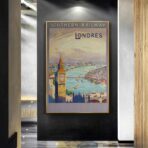 affiche vintage londres