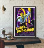 affiche vintage loup garou