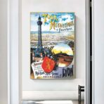 affiche vintage lyon