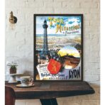 affiche vintage lyon