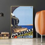 affiche vintage marseille