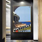 affiche vintage marseille