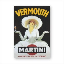 affiche vintage martini