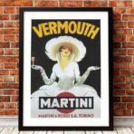 affiche vintage martini