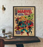 affiche vintage marvel