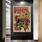 affiche vintage marvel