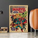 affiche vintage marvel