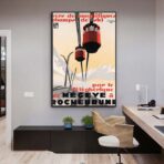 affiche vintage megève