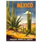 affiche vintage mexique