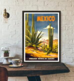 affiche vintage mexique