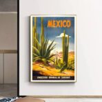 affiche vintage mexique