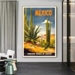 affiche vintage mexique