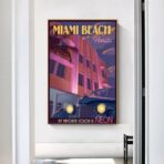 affiche vintage miami