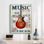 affiche vintage musique
