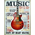 affiche vintage musique