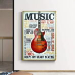affiche vintage musique