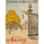 Affiche Vintage <br> Nancy