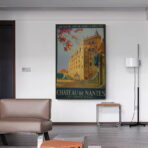 affiche vintage nantes
