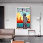 affiche vintage New-York